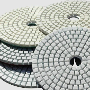 

7x Diamond Polishing Pad Wet/Dry Grinding Disc For Granite Stone Concrete Marble
