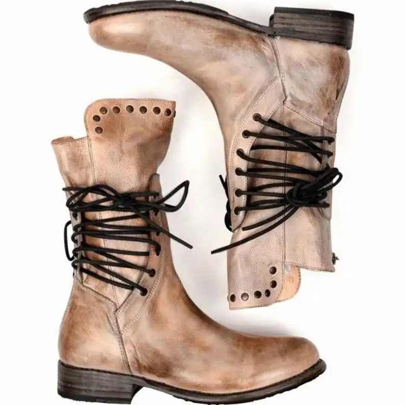 Vulcanize Platform Heels Plus Size Women's Tractor Boot Student Female Boots Explosive Luxury Brand