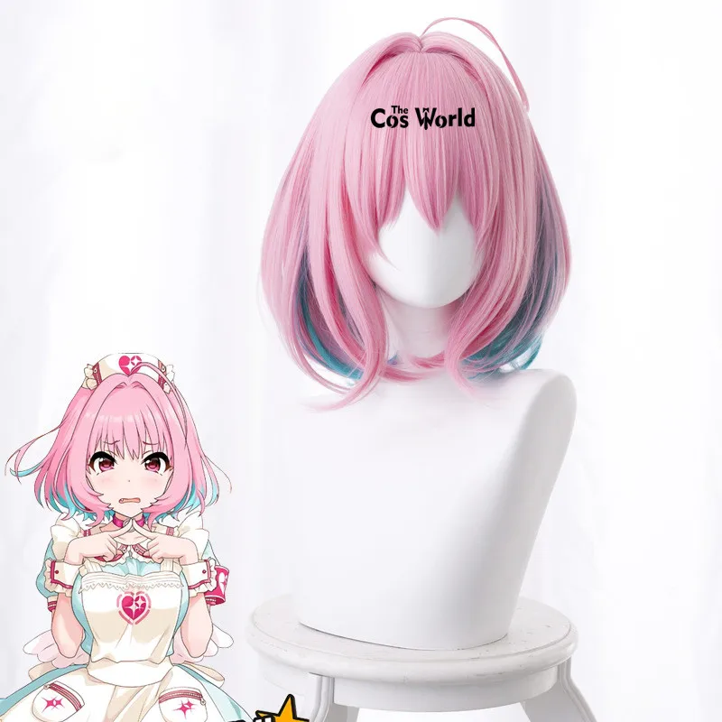 Wig THE IDOLM@ STER/платье Золушки для девочек Yumemi Riamu, фартук горничной, униформа медсестры, наряд, аниме, костюмы для костюмированной вечеринки - Цвет: Wig