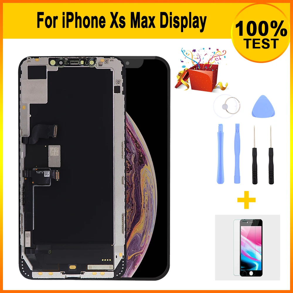Сенсорный экран премиум-класса для iPhone XS Max сменный сенсорный с 3D цифровым