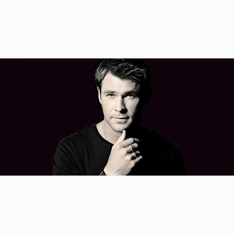 Пляжное полотенце Chris Hemsworth из бамбукового волокна, банное полотенце s для взрослых, индивидуальное печатное полотенце для спортзала, сушка ванной, полотенце s 70*140 см
