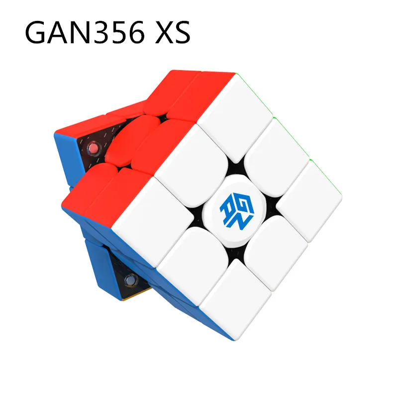 Gan356XS GAN356 X Магнитные магические скоростные кубики GAN356X профессиональные gans 356X магниты головоломка cubo magico gan 356 X - Цвет: Stickerless