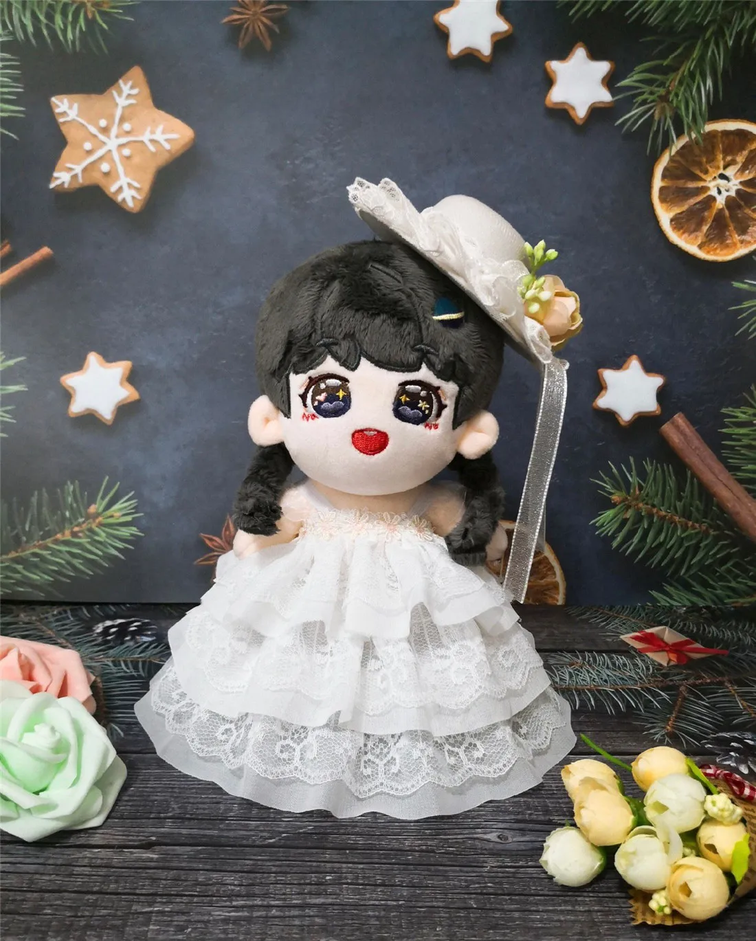 

Cosmile Original Hand Made Doll Clothes Clothing White Dream Wedding Dress Suit Cosplay