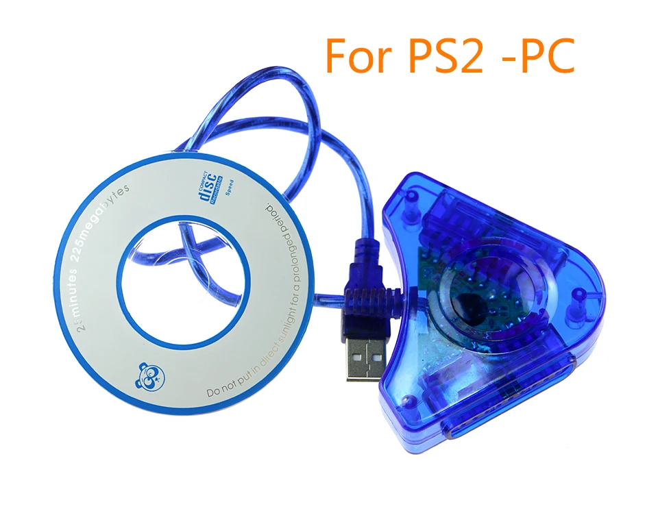 1 шт. USB контроллер адаптер геймпада конвертер кабель для PlayStation 2 PS2 джойстик ПК