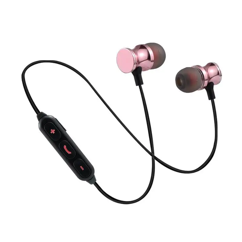 MeterMall беспроводные Bluetooth Мини магнитные наушники-вкладыши бинауральные стерео звук высокое качество шумоподавление наушник