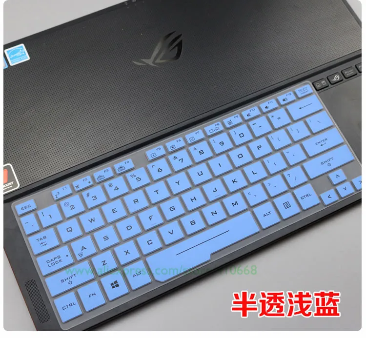 Силиконовый чехол Защита для ноутбука для ухода за кожей кожи ASUS ROG Зефир GX501GI GX501GI GX501 GX531 GX531GS GX531GV GX531GX 15,6"