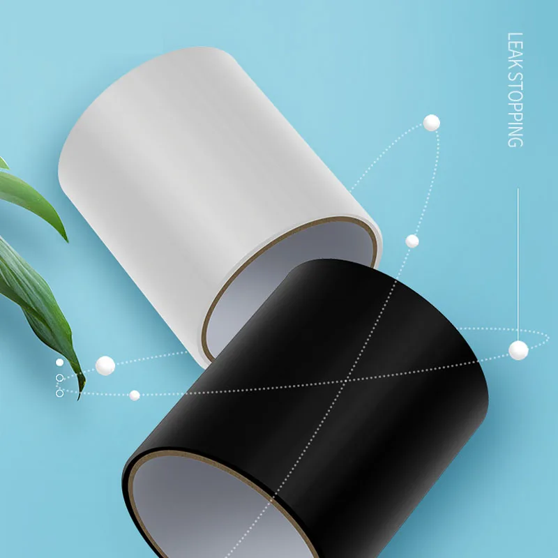 1.5M Super Strong Waterproof Stop Leaks Seal Repair Tape Performance Self Fiber Fix Tape Fiber Fix Adhesive Tape