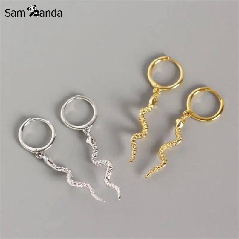 Женские серьги-гвоздики Sampanda в стиле панк с животными искусственными камнями
