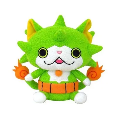 Novo bonito anime yo-kai relógio jibanyan komasan komajiro eua