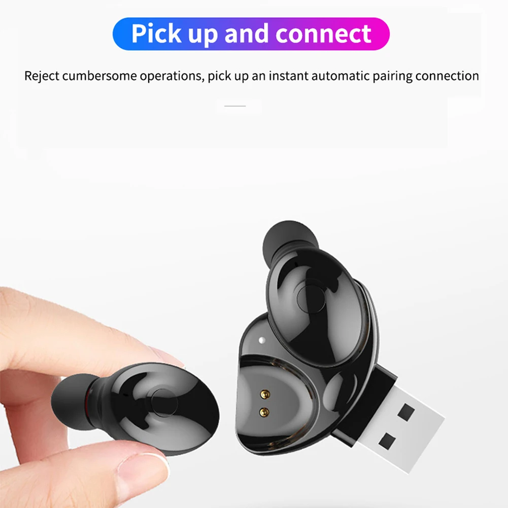 XG17 TWS Mini Bluetooth 5,0 бас стерео звук беспроводные наушники игровые гарнитуры