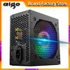 Aigo AK600 Max 600W fuente de alimentación PSU PFC ventilador silencioso ATX 24pin 12V PC SATA Gaming PC fuente de alimentación para Intel AMD ordenador ► Foto 2/6