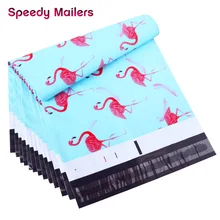 

Speedy Mailers 260x330mm 10x13inch Fashion Pink Flamingo pattern Poly Mailers self sealing plastic mailing envelope bags