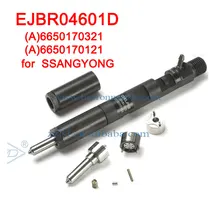 A6650170121 EJBR04601D Авто дизельное топливо Inyector EJB R04601D инжектор общей топливной системы EJBR 04601D, A6650170321 для Delphi SSANGYONG