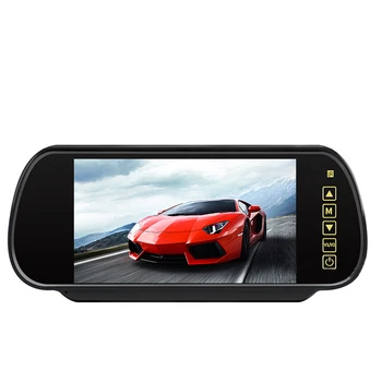 

Replacement Car Monitor Glass Black Mirror Rear View Camera LED TF cards