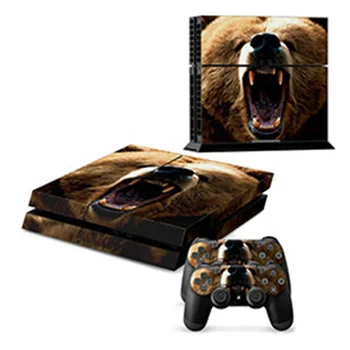 

Fashion Bear Animal Vinyl Skin Cover Sticker for Playstation 4 Console