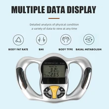 Portátil bodylarge monitor de gordura corporal monitores lcd tela analisador imc medidor saúde analisador de gordura calculadora medição saúde