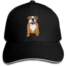 Классическая бейсбольная Кепка унисекс с английским бульдогом