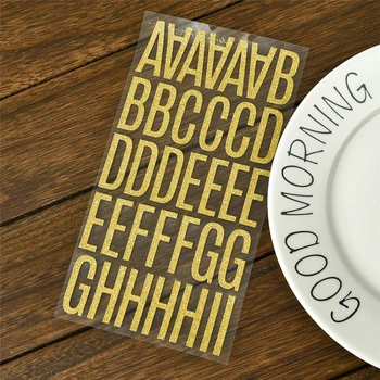 

English Alphabet Scrapbook Creative Stickers and Diamond Stickers Various Types of Handmade DIY Photo Album Stickers