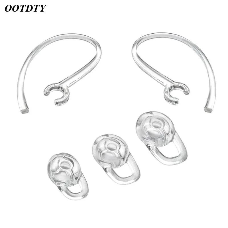 Наушники вкладыши затычки для ушей с гелевым крючком Plantronics Brand M155/2M165 словатого