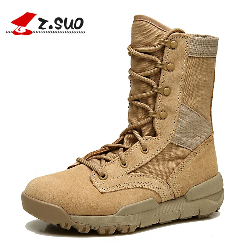 Новинка 2019 Военные боевые ботинки для мужчин износостойкие пустыни мужские