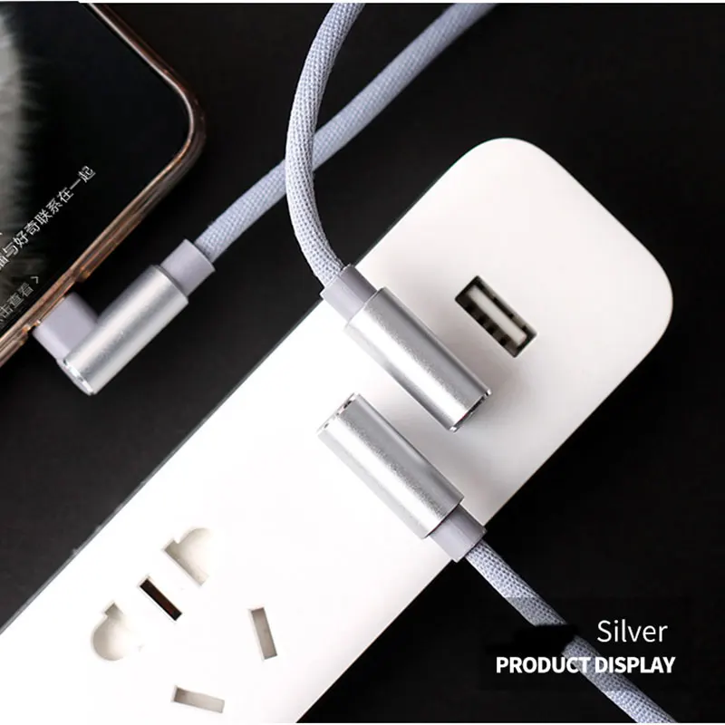 USB кабель 3 м 2.4A Быстрая зарядка локтевой кабель для Xiaomi Mi9 Mi8 huawei V20 Nova4 samsung Redmi Note OPPO Vivo зарядное устройство
