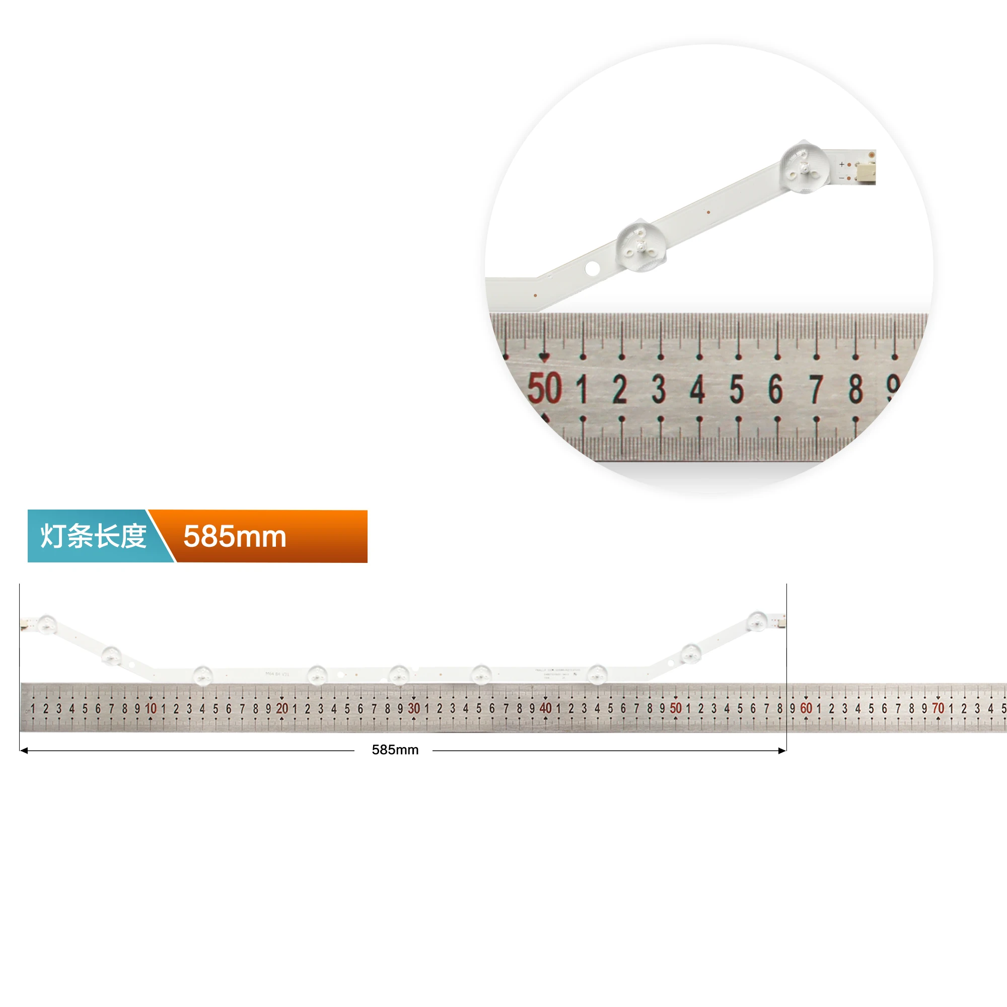 Комплект из 2 предметов, новинка, 12LED полосы D3GE-320SM1-R2 для 2013SVS32 BN96-35204A BN96-28763A 585 мм