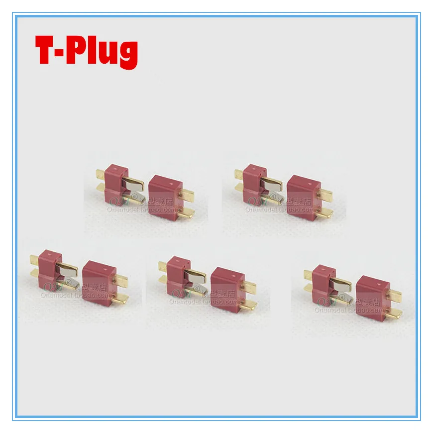 D./ / T Plug 5 пар/5 шт./мужской/женский/литиевый аккумулятор/ESC/специальный