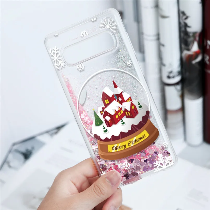 Жидкий чехол с сияющими блестками для Samsung Galaxy S6 S7 край S8 S9 плюс S10 M20 A10 A20 A20E A30 A30S A40 A50 A50S A60 A70 Note 8 9 крышка - Цвет: sdshuijq