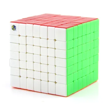 

YuXin HuangLong 7x7x7 Professional Multi-Color Magic Cube Fast Ultra-Smooth Stickerless Speed Puzzle Cube 7x7 Kids Toys Gift