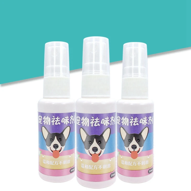 

30ml Pet Spray Deodorant Safety Scented Dogs and Cats Body Perfume Spray Natural Fresh Scent Deodorant Perfume Remove Odor