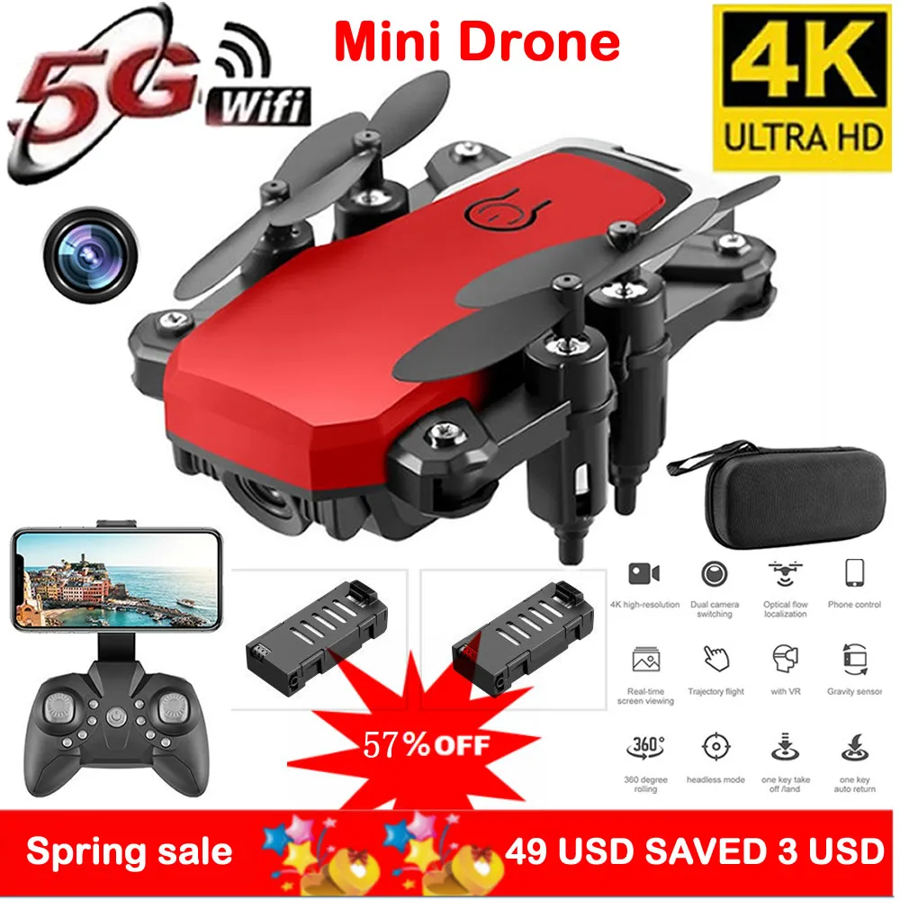 Permalink to RC Drone UAV 4K HD with Camera Quadrocopter Mini 606 Remote Control Helicopter One-Key Return WIFI Foldable Quadcopter Toy ASSOT