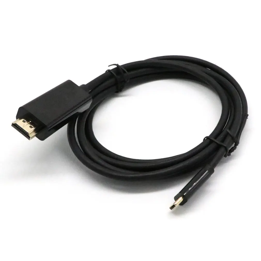 1,8 метров USB 3,1 type C к HDMI 4K 60 Гц 6,6 футов кабель для samsung S10 S9 USB-C к HDMI HDTV 4K кабель