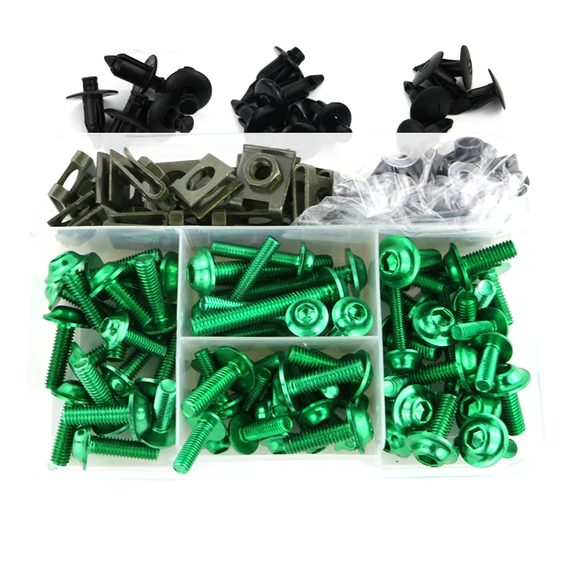 Motorcycle Fairing Bolts Kit Full Fit For Kawasaki Versys-X 250/300 Versys 650 Versys 1000 Z250 Z300 Z650 Z750 Z800 Z900 Z1000