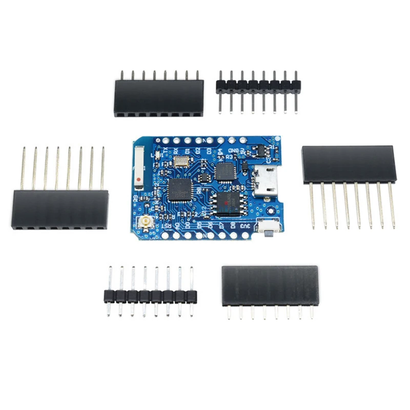 Для WEMOS D1 Mini Pro 16M Bytes внешняя антенна разъем NodeMCU ESP8266 ESP-8266EX CP2104 wifi макетная плата USB адаптер