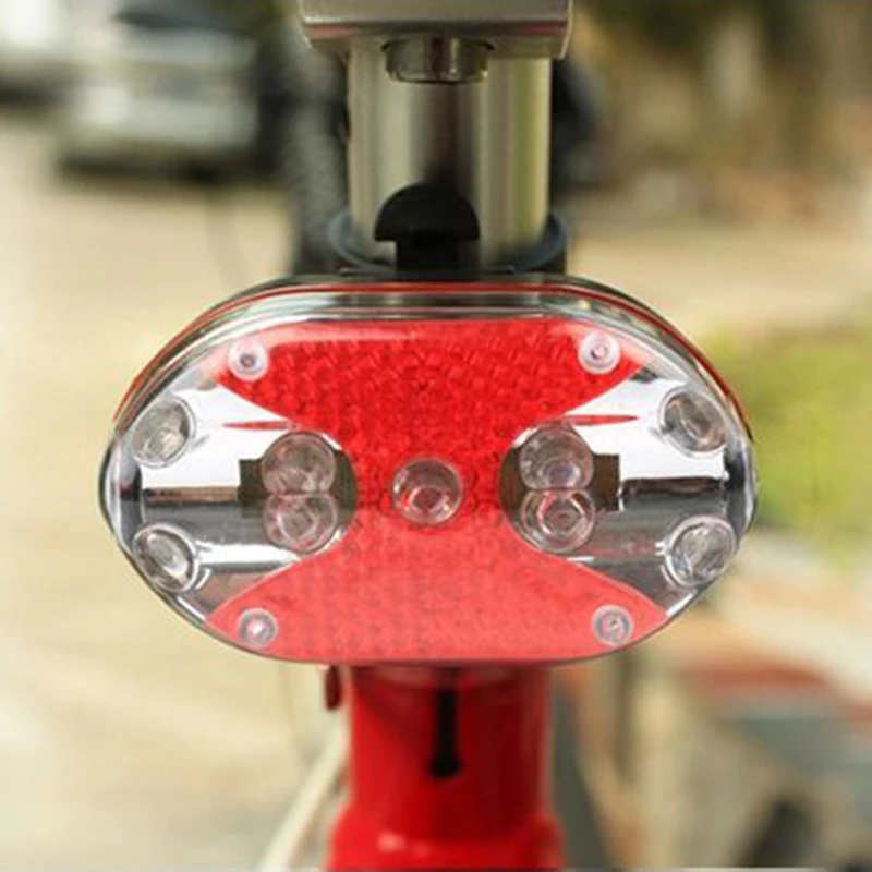 Велосипедный Светильник Велоспорт 9 яркий светодиодный фонарь светильник ing 7 режимов мигания задний фонарь безопасности Предупреждение