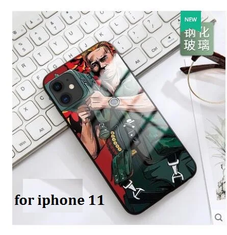 ТПУ+ закаленное стекло Арнольд Шварценеггер чехол для телефона для APPLE iphone 11 PRO MAX Schwarzenegg чехлы
