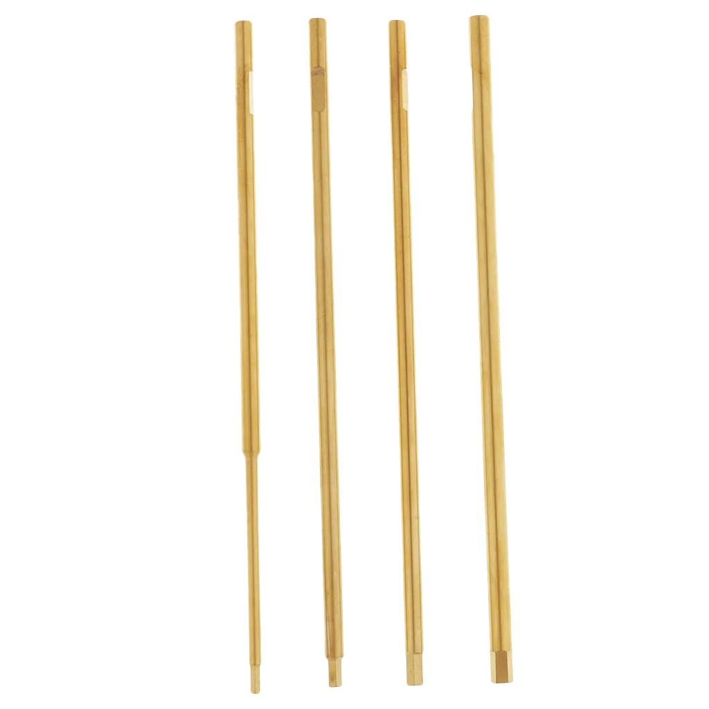 Metal Hex Key Screw Driver Tool Kit 1.5/2.0/2.5/3.0mm RC Tool Gold Metal Hex Key Screw Driver Tool Kit 1.5/2.0/2.5/3.0mm RC Tool Gold