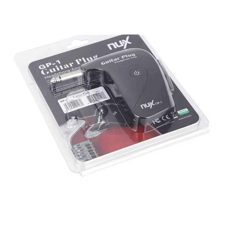 NUX gp 1 Electric Guitar Amplifier multi effects Guitar Pedal Plug Headphone Amp Built in Distortion Effect guitar accessories