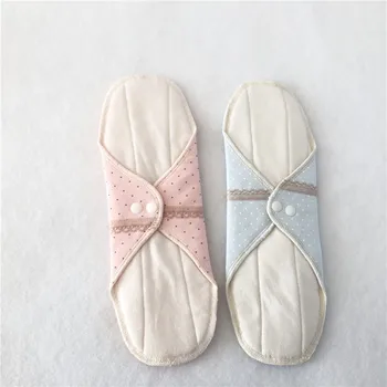 

1pcs Reusable Sanitary Pad Reusable Menstrual Mama Soft Cotton Cloth Towel Pads Feminine Hygiene Panty Liner Diaper Panty Pads