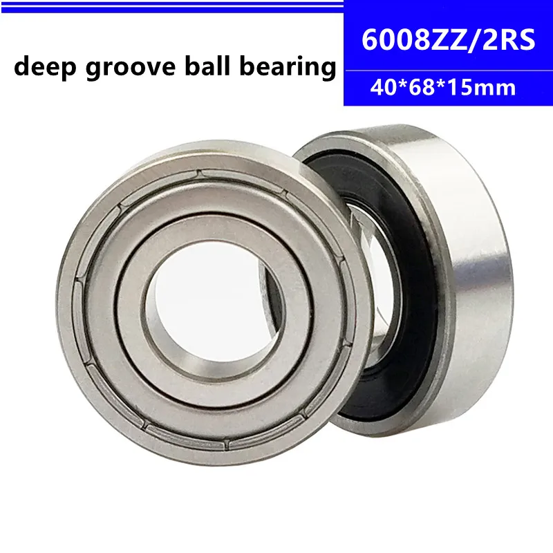 6008ZZ Bearing 40*68*15 mm Metric Ball Bearings VXB 