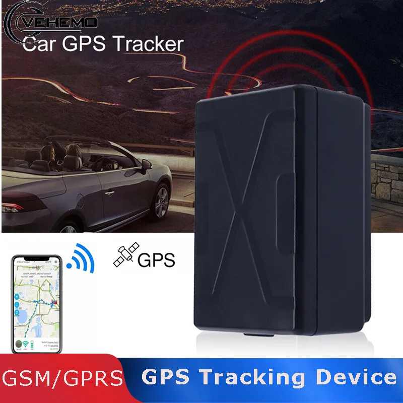 Vehemo GT30 Универсальный Автомобильный gps трекер Авто Водонепроницаемый отслеживание в реальном времени 5400mA мощный магнит gps устройство слежения