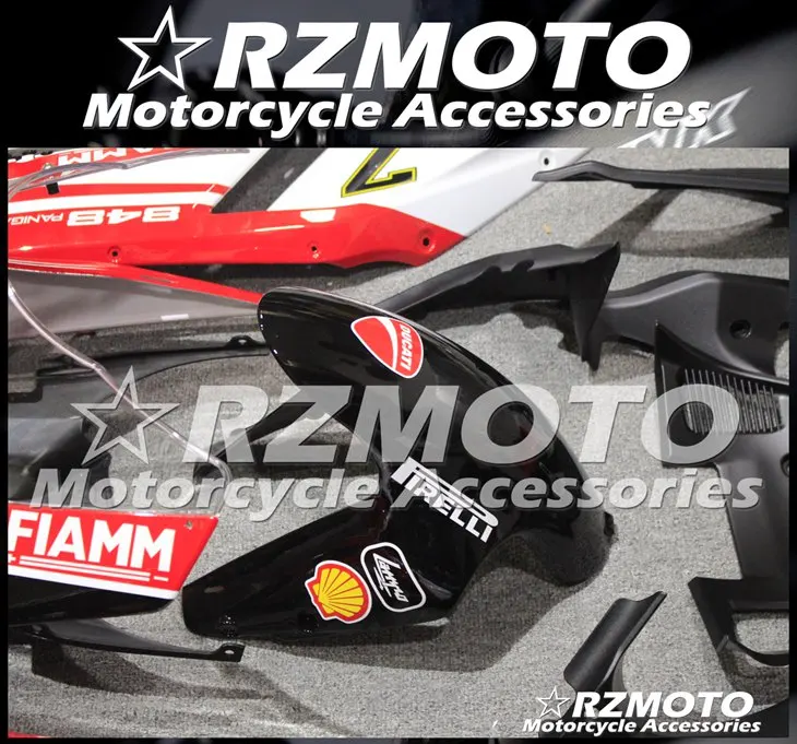 Мотоциклетный обтекатель abs подходит для DUCATI 848 1098 2007-2012 корпусные детали прессформы Магазин № 0403