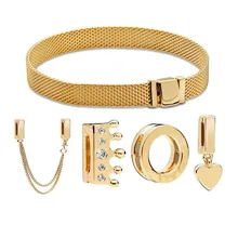 Серебряный 925 Ювелирный Браслет, бусины, подвески, женские браслеты, День Святого Валентина, День рождения, Рождество, подарки, подходят под бренд, подвески, серебро, 925