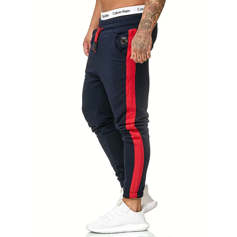 Men's sports and leisure trousers men's outdoor sports running elastic waist sweatpants Men's gym exercise casual pants S-XXXL