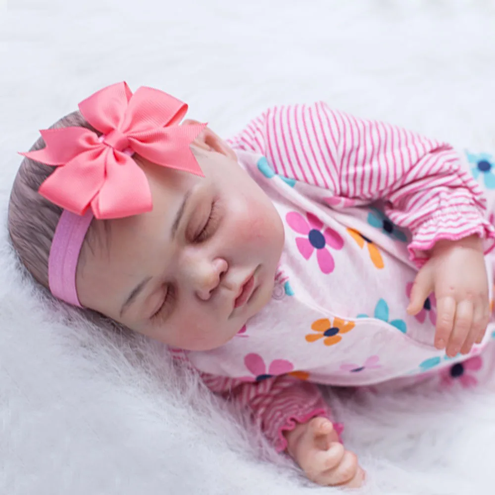 55 см изысканные Bebe reborn настоящие куклы для младенцев ручная роспись волос Мягкие силиконовые reborn baby doll игрушки подарок