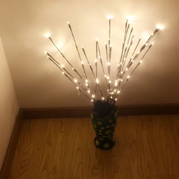 

LED Willow Branch Lamp Battery Powered Decorative Lights Tall Vase Filler Willow Twig Lighted Branch For Home Decoration