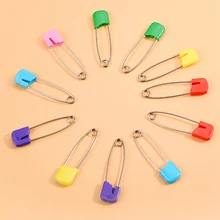 10 шт цвет случайный DIY карамельный цвет выводы безопасности безопасные зажимы для ухода за ребенком Душ ткань пеленки булавки брошь-держатель