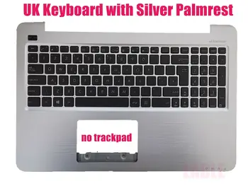 

UK Silver Palmrest keyboard for ASUS VM591U/VM591UA/VM591UB/VM591UJ/VM591UQ/VM591UV