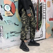 Осенние и зимние студенческие хлопковые комбинезоны, повседневные штаны, Мужские штаны, черные/армейские зеленые камуфляжные M-2XL