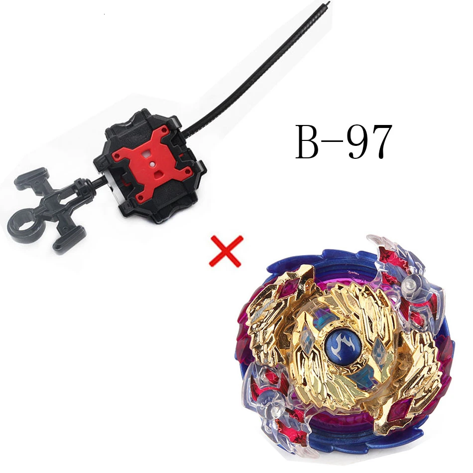 Takara Tomy Bey Bay Burst с пусковым устройством B153 B149 лезвие Лезвия Металл Fusion спиннинг игрушка-Лидер продаж, спинер Детский боевой гироскоп подарок для мальчика - Цвет: B-97